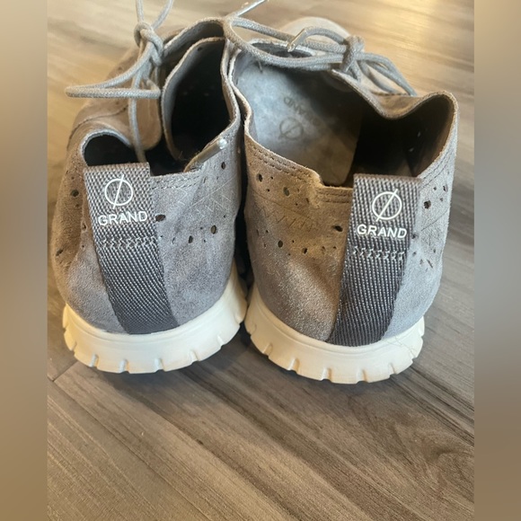 Cole Haan Zero Grand Gray Suede Shoes 6.5 - Picture 6 of 12
